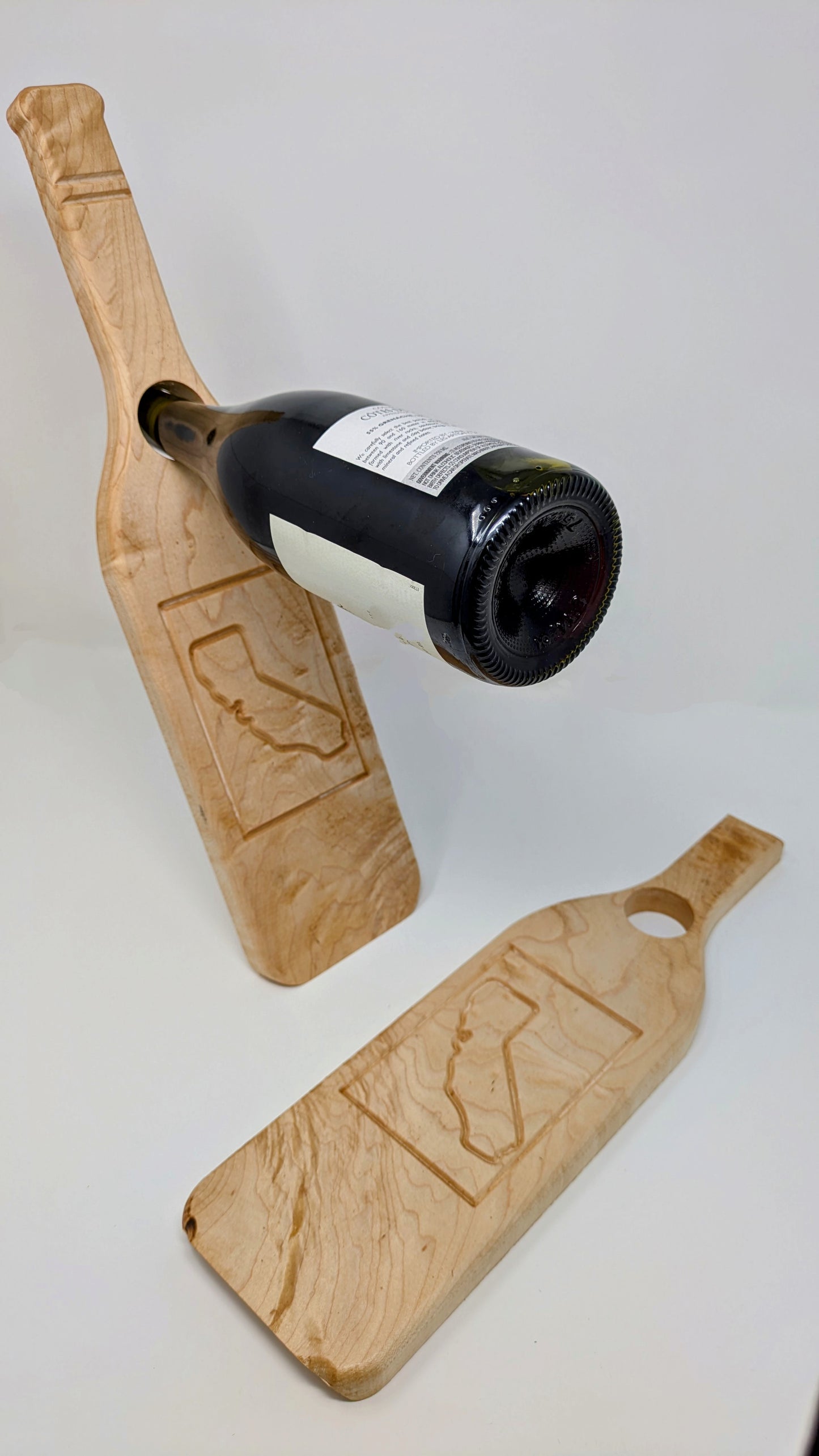 Floating Wine Bottle Holder