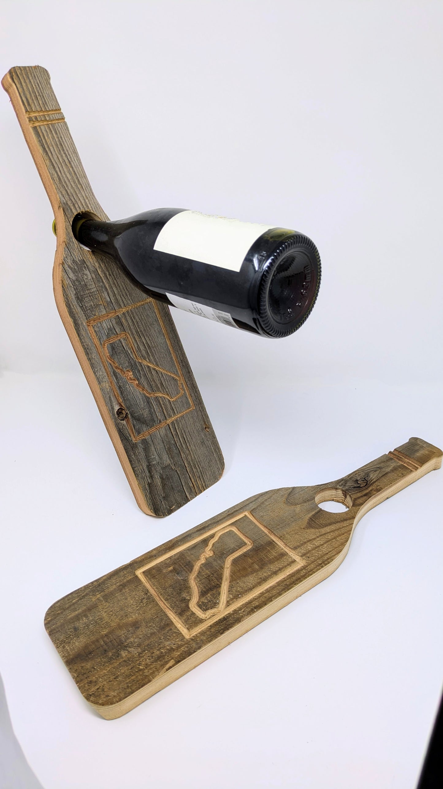 Floating Wine Bottle Holder